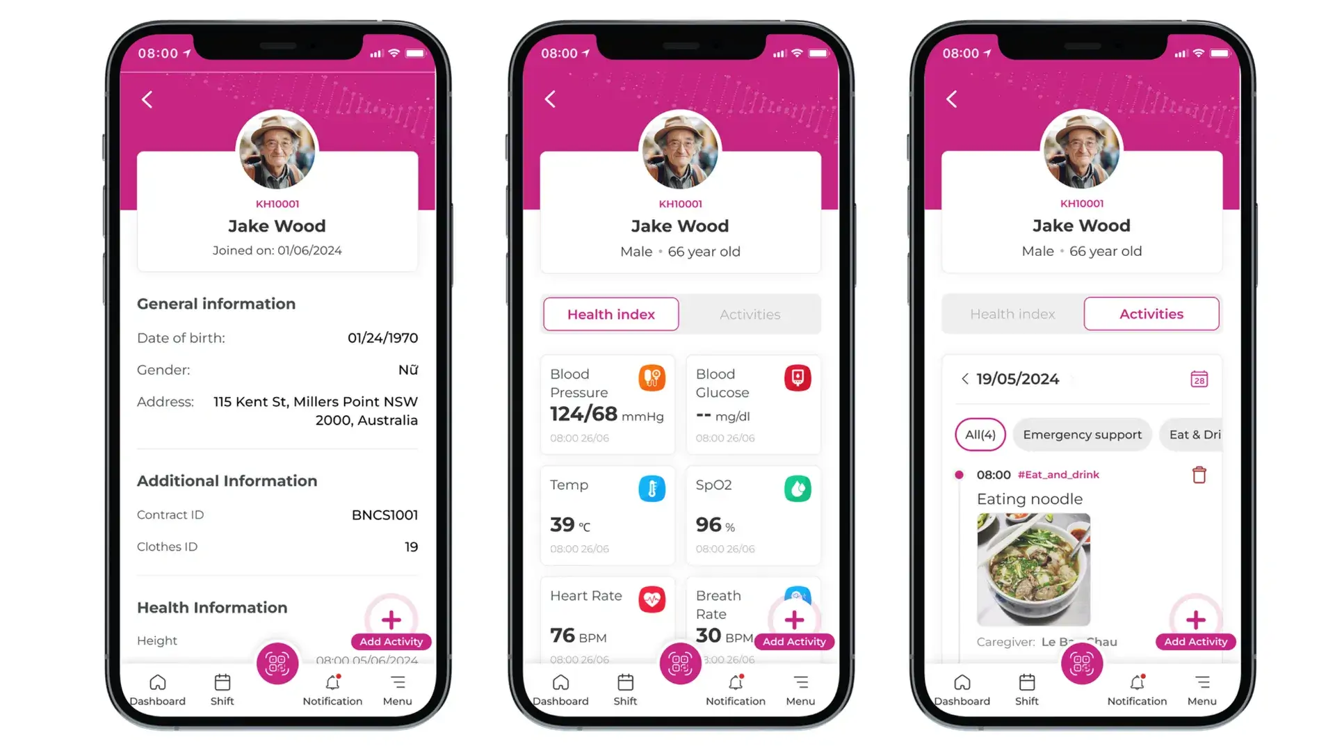 elderly-care-management-resident-data-digital-care-voice-input